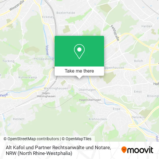 Карта Alt Kafol und Partner Rechtsanwälte und Notare