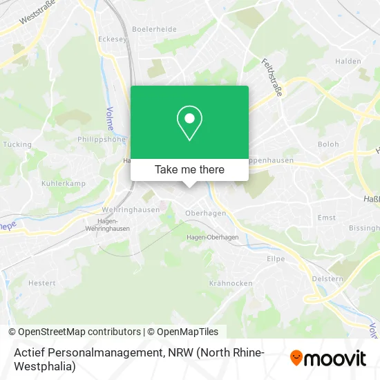 Карта Actief Personalmanagement