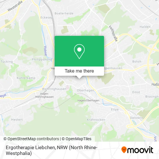 Карта Ergotherapie Liebchen