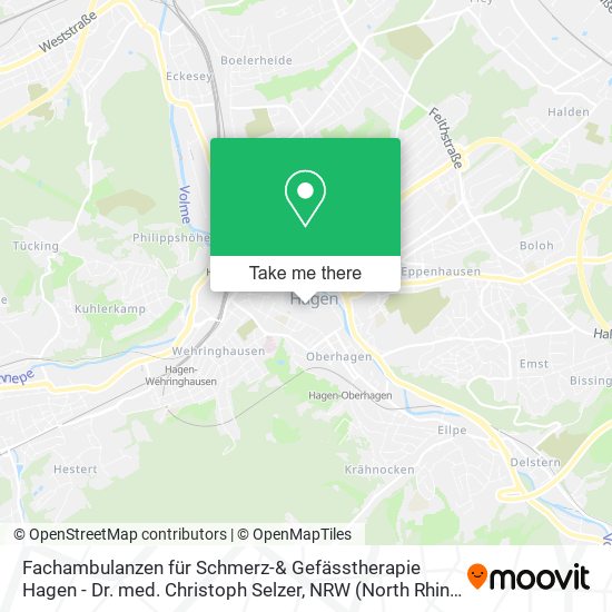 Fachambulanzen für Schmerz-& Gefässtherapie Hagen - Dr. med. Christoph Selzer map