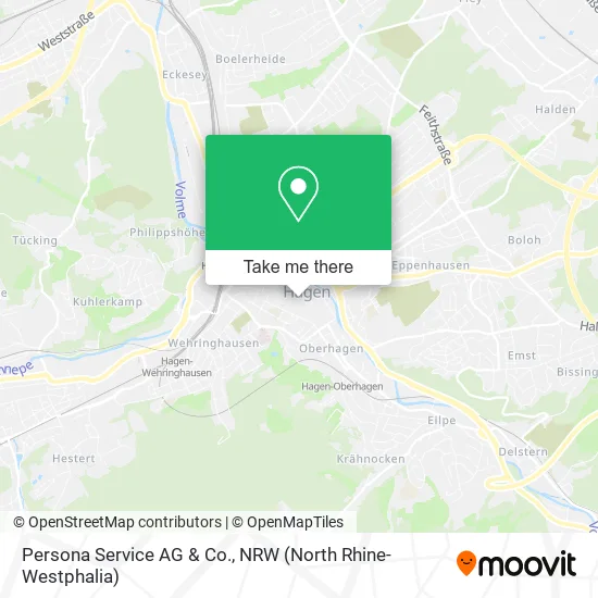 Карта Persona Service AG & Co.