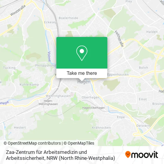 Карта Zaa-Zentrum für Arbeitsmedizin und Arbeitssicherheit
