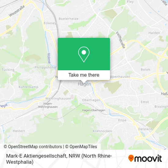 Mark-E Aktiengesellschaft map