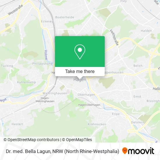 Карта Dr. med. Bella Lagun