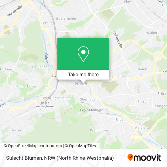 Карта Stilecht Blumen