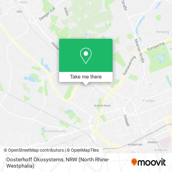 Карта Oosterhoff Ökosystems