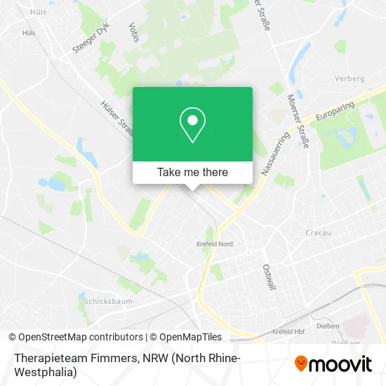 Therapieteam Fimmers map