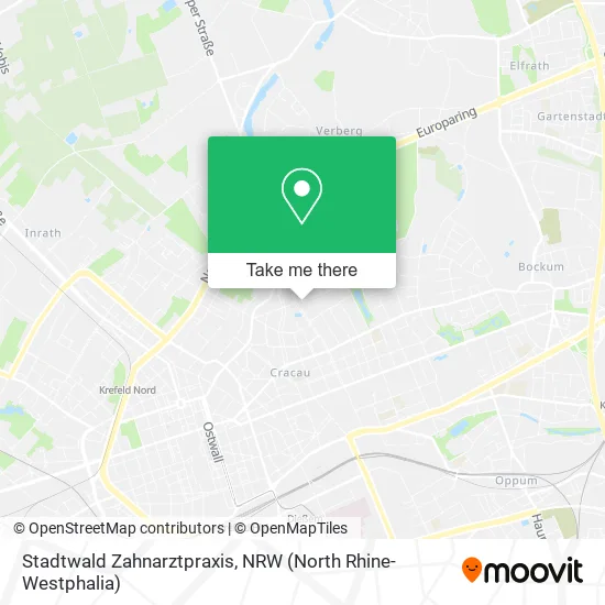 Карта Stadtwald Zahnarztpraxis