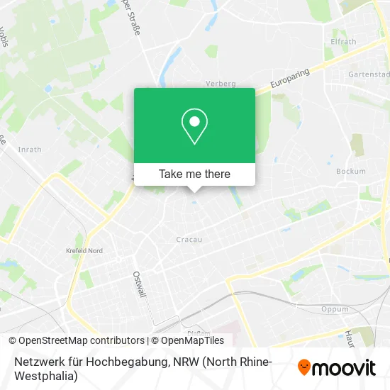 Карта Netzwerk für Hochbegabung