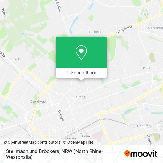 Stellmach und Bröckers map