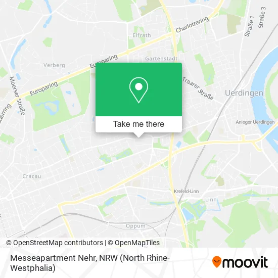 Карта Messeapartment Nehr