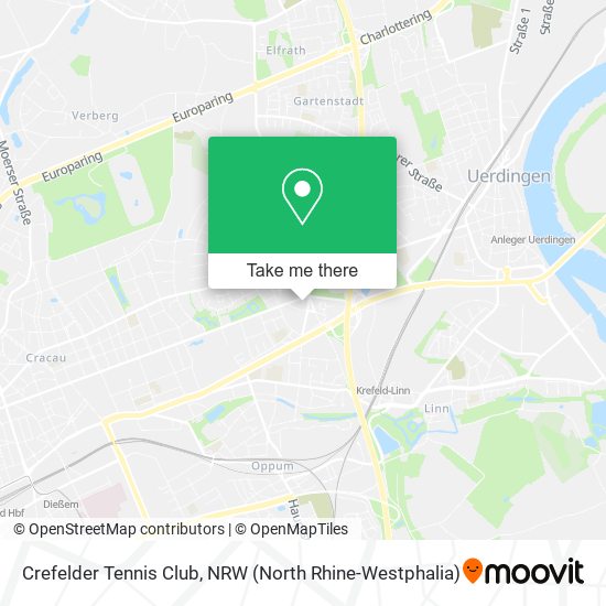 Crefelder Tennis Club map
