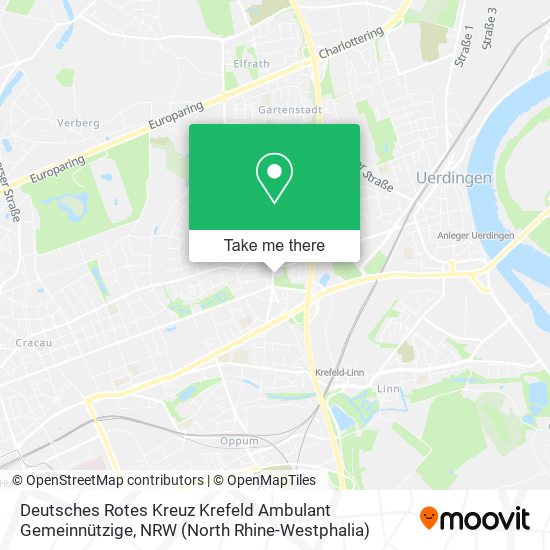Deutsches Rotes Kreuz Krefeld Ambulant Gemeinnützige map