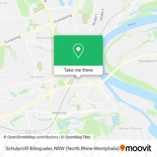 Schulprofil Bilingualer map