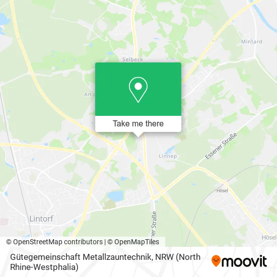 Gütegemeinschaft Metallzauntechnik map