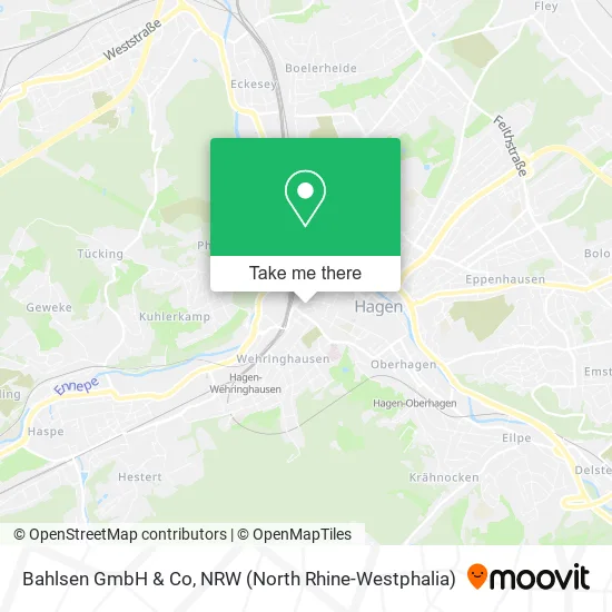 Bahlsen GmbH & Co map