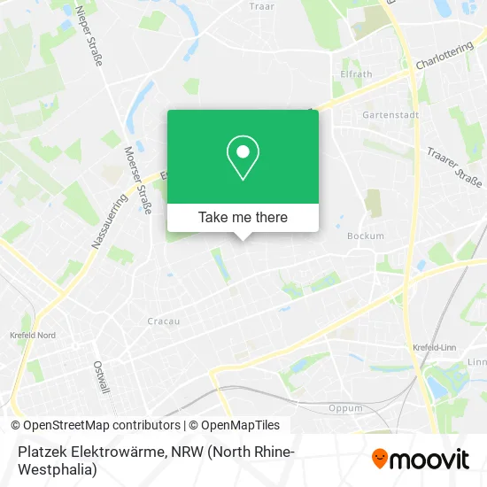 Карта Platzek Elektrowärme
