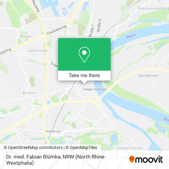 Карта Dr. med. Fabian Blümke