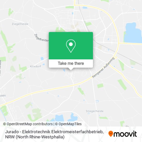 Jurado - Elektrotechnik Elektromeisterfachbetrieb map