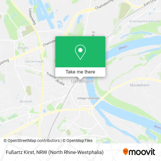 Карта Fußartz Kirst