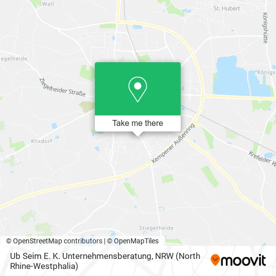 Карта Ub Seim E. K. Unternehmensberatung