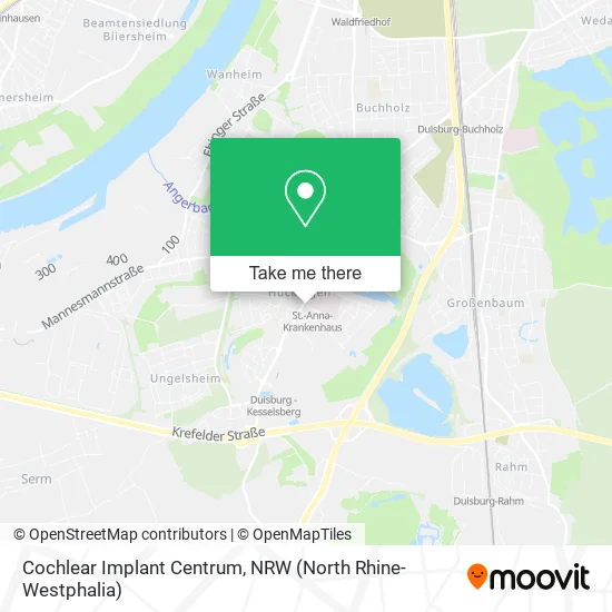 Cochlear Implant Centrum map