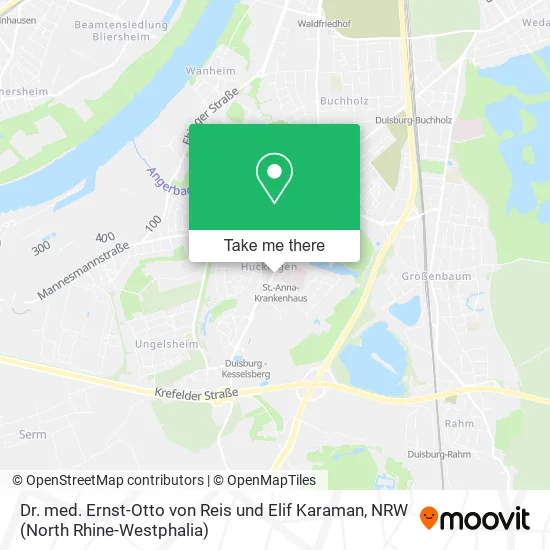 Dr. med. Ernst-Otto von Reis und Elif Karaman map