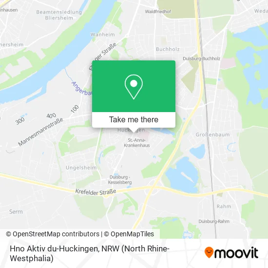 Карта Hno Aktiv du-Huckingen