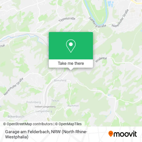 Карта Garage am Felderbach