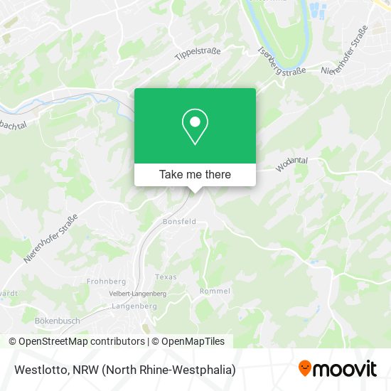 Westlotto map