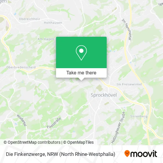 Карта Die Finkenzwerge