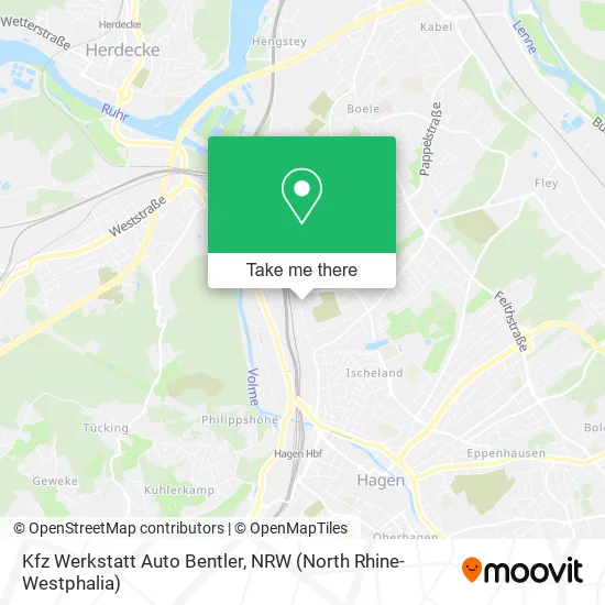 Kfz Werkstatt Auto Bentler map