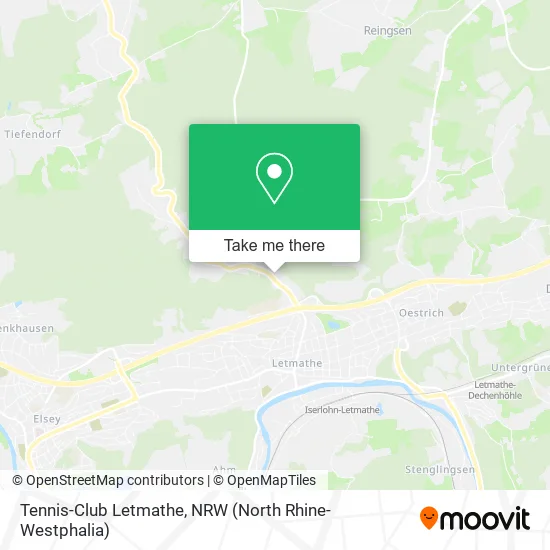 Карта Tennis-Club Letmathe