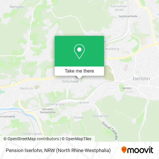 Карта Pension Iserlohn