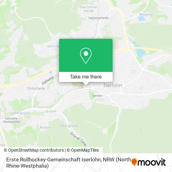 Карта Erste Rollhockey-Gemeinschaft Iserlohn