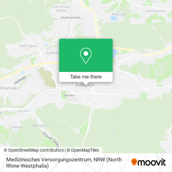 Карта Medizinisches Versorgungszentrum