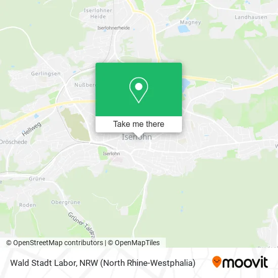 Карта Wald Stadt Labor
