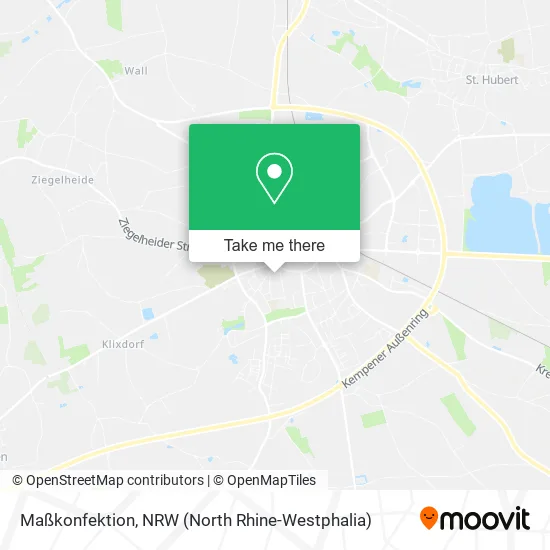 Карта Maßkonfektion