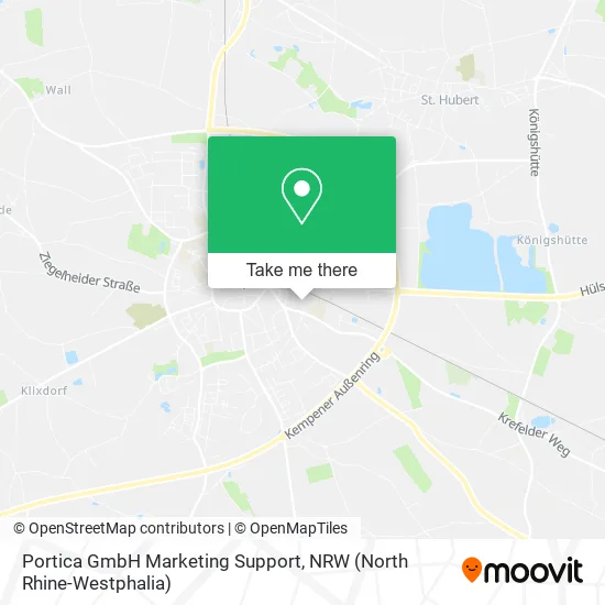 Карта Portica GmbH Marketing Support