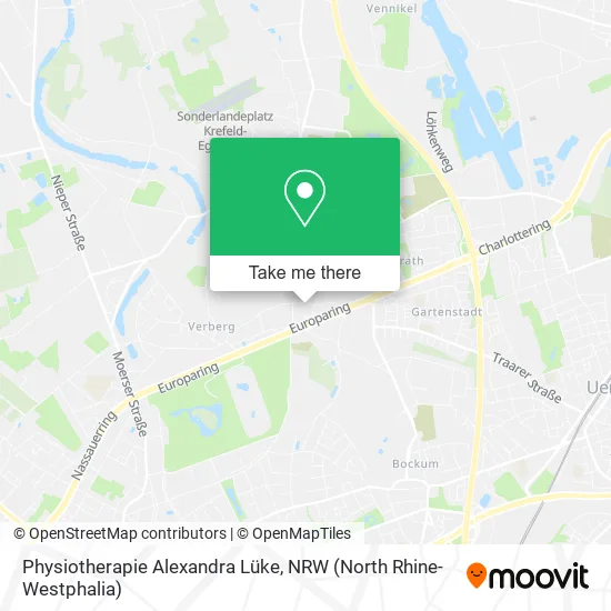 Карта Physiotherapie Alexandra Lüke