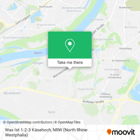 Карта Was Ist 1-2-3 Käsehoch