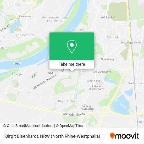 Birgit Eisenhardt map
