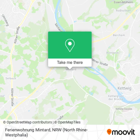 Ferienwohnung Mintard map