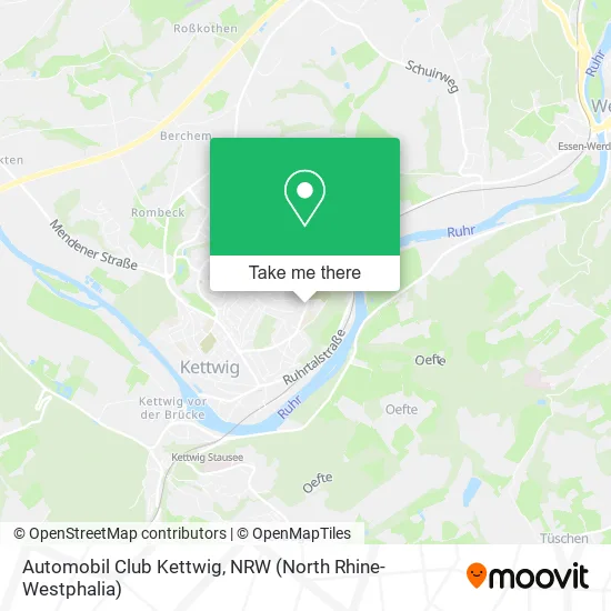 Карта Automobil Club Kettwig