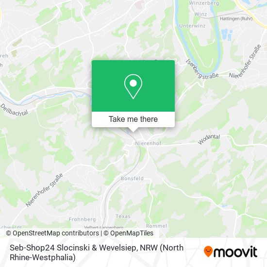 Seb-Shop24 Slocinski & Wevelsiep map