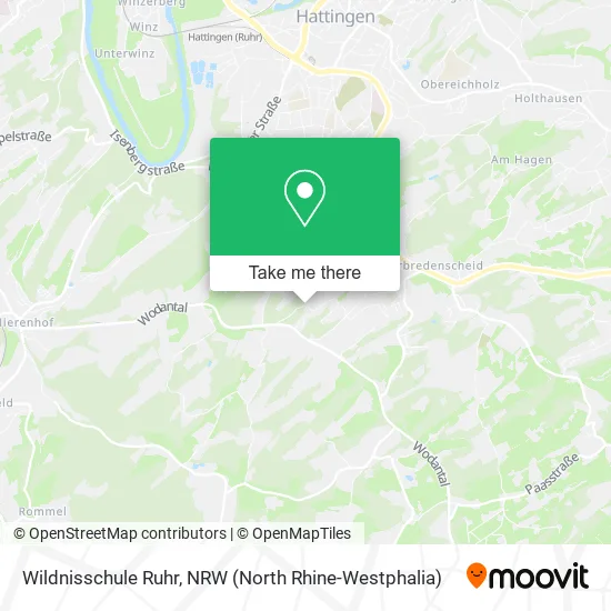 Карта Wildnisschule Ruhr