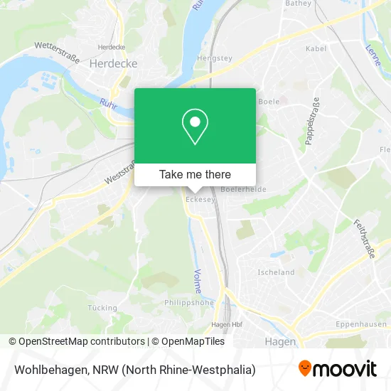 Карта Wohlbehagen