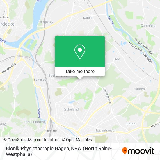 Карта Bionik Physiotherapie Hagen