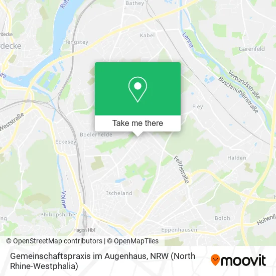 Карта Gemeinschaftspraxis im Augenhaus