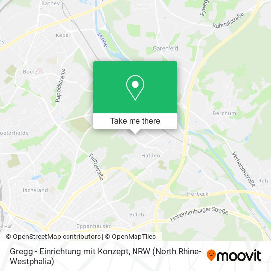 Gregg - Einrichtung mit Konzept map